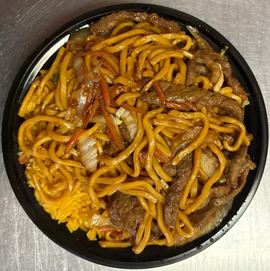 L14. Beef  Lo Mein 牛捞面