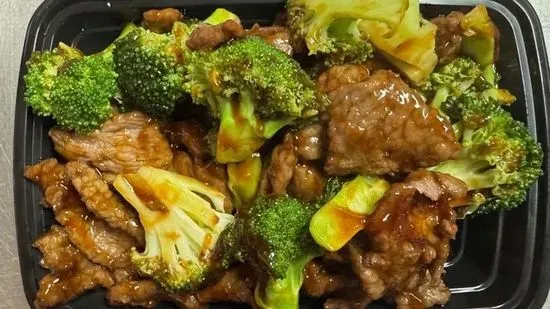 P4.  Beef with Broccoli 芥兰牛