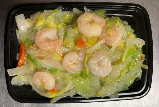 C2. Shrimp Chow Mein 虾炒面