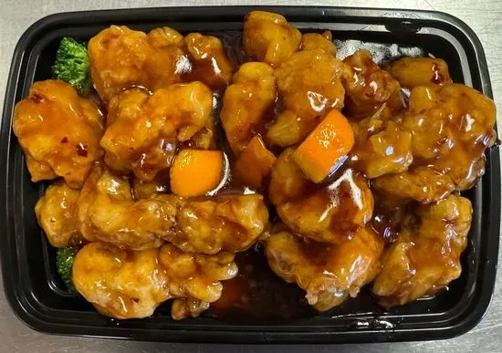 S14. Orange Flavor Chicken 陈皮鸡