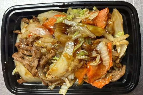 36. Beef Chow Mein 牛炒面