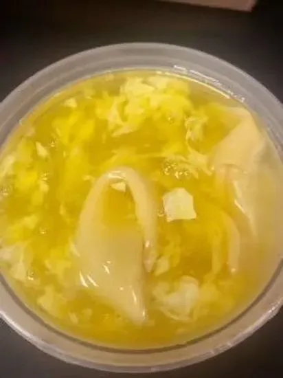 15. Wonton with Egg Drop Soup 云吞蛋花汤