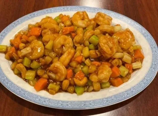 76. Shrimp with Cashew Nuts 腰果虾