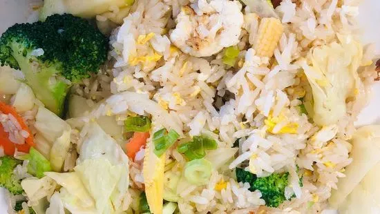 Vegetable Fried Rice - No Meat