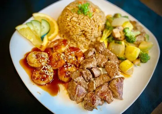 Filet And Shrimp Hibachi