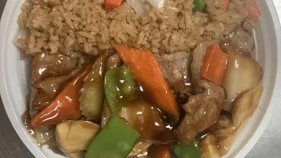 Beef w. Mixed Vegetable