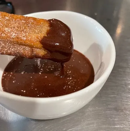 Churros with Chocolate Sauce