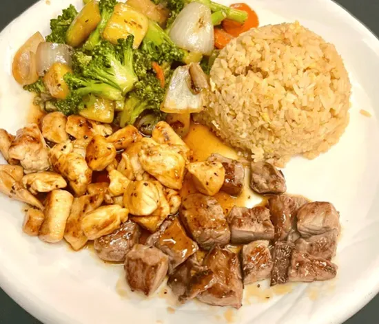 L10. Hibachi  Chicken & Fillet Mignon (5 Oz)