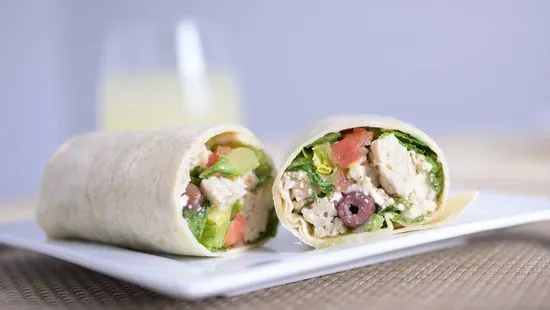 Wrap Greek Chicken