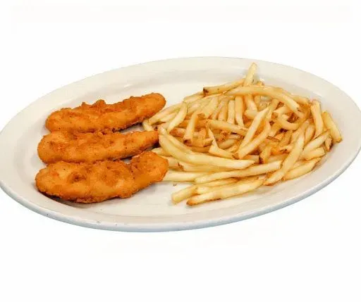 Kids Chicken Tenders And Fries (3 Pcs) 