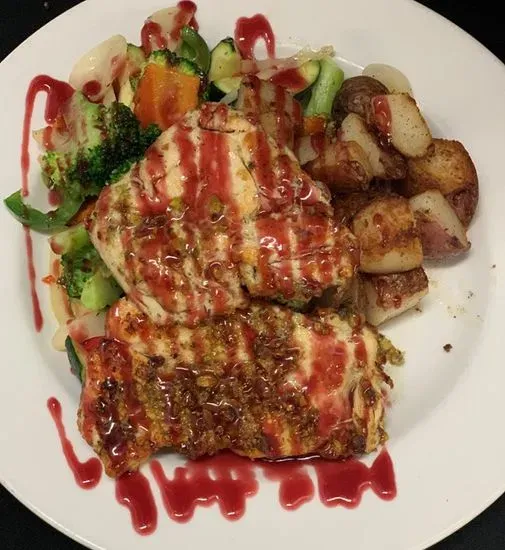 GF Raspberry Pistachio Chicken