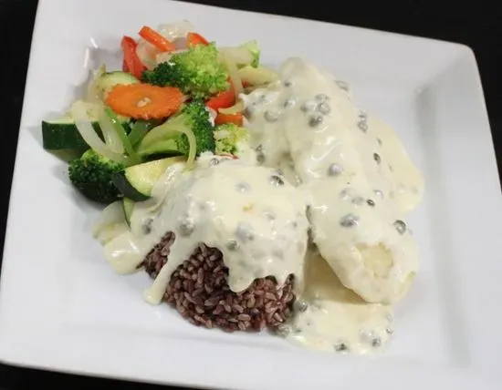 Pan Seared Halibut