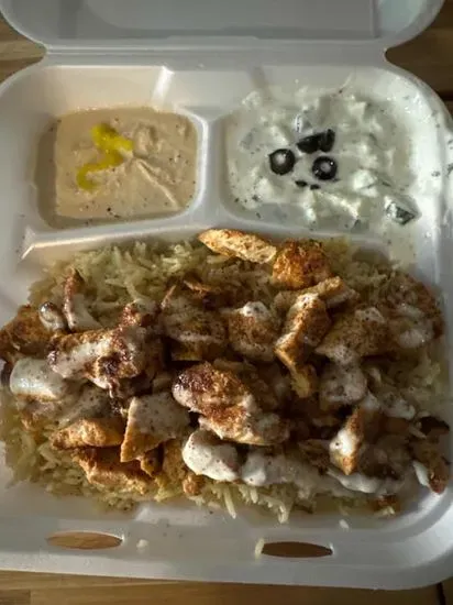 20. Chicken Shawarma Plate