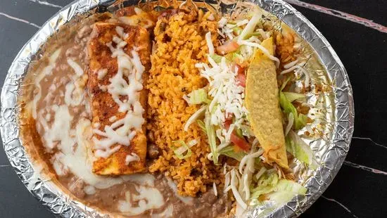 2. 2 Items Taco, Tostada or Enchilada