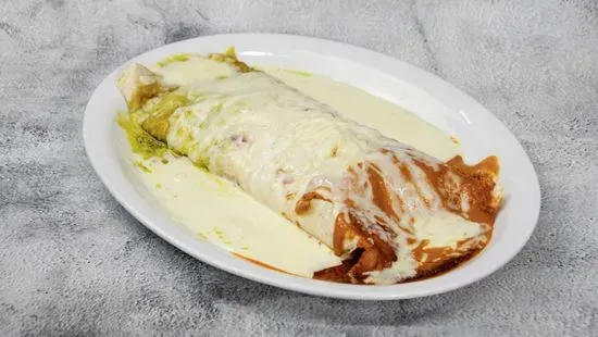 Burrito chingon pollo