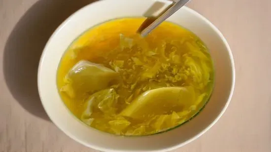 15. Wonton with Egg Drop Soup