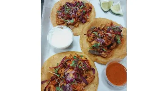 Pollo Asado Tacos