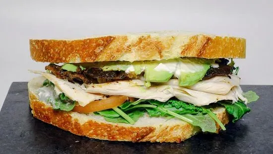 Turkey, Bacon & Avocado Sandwich..