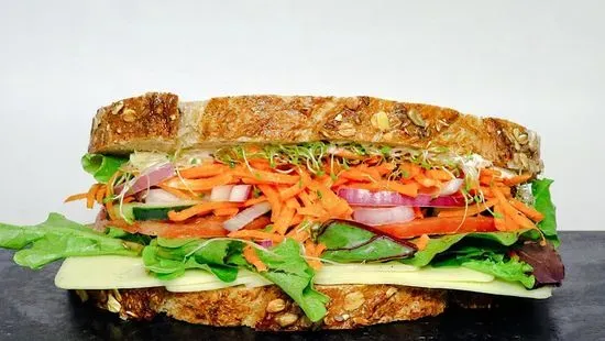 Farmers Veggie & Cheese Sandwich..