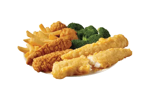 2 Piece Fish & 2 Piece Chicken Meal