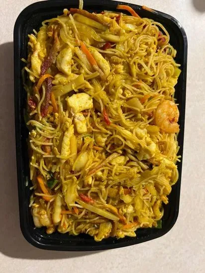 114. Singapore Rice Noodles
