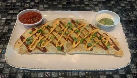 BBQ CHICKEN QUESADILLA