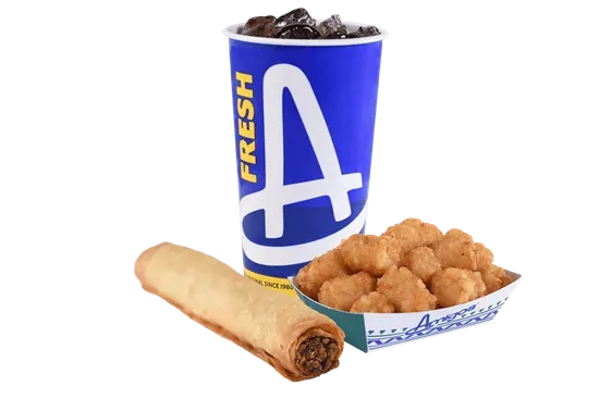 #2 Crisp Burrito Combo Meal