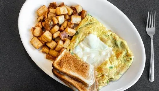 Chicken Florentine Omelette