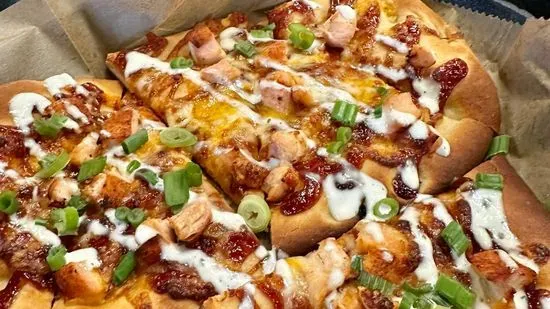 Brewhouse BBQ Chicken Flatbread 