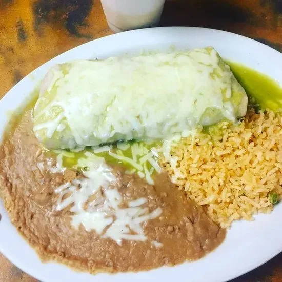 Chile Verde Burrito