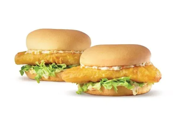 2 Redhook® Beer-Battered Fish Sandwiches