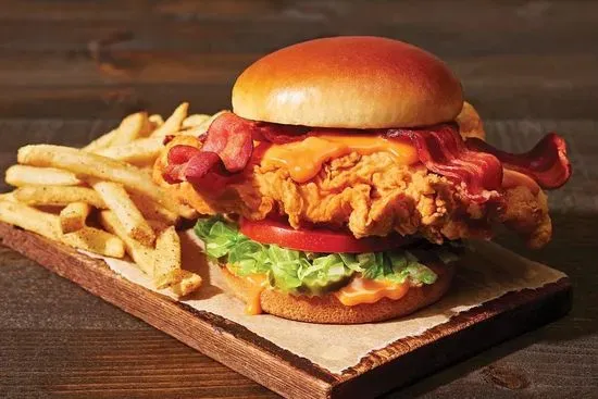 NEW Spicy Honey Mustard Chicken Sandwich