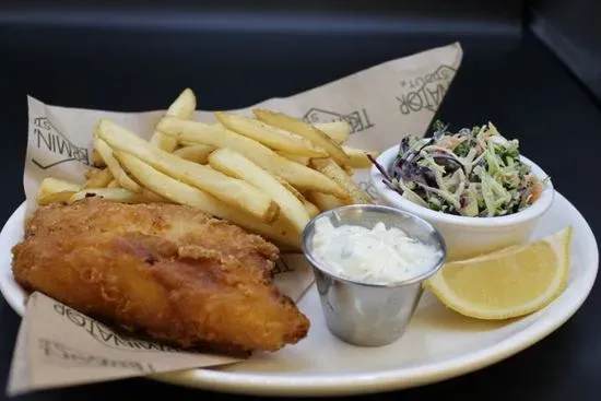 Ale-Battered Fish & Chips