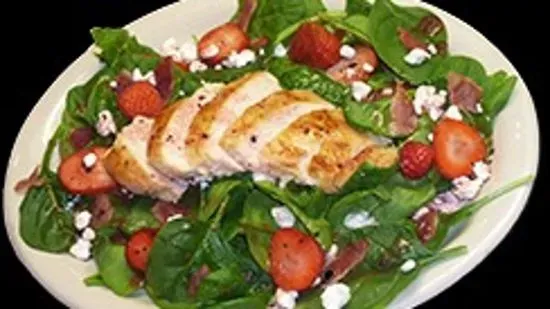 Strawberry Grilled Chicken Salad