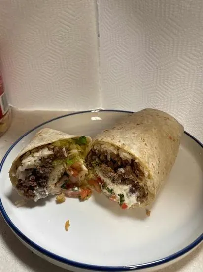 GROUND BEEF BURRITO