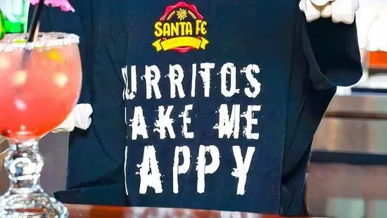 T-Shirt "BURRITOS MAKE ME HAPPY"