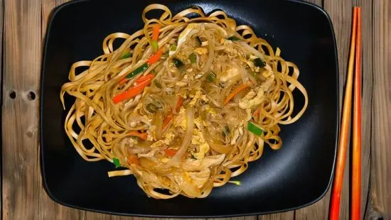 13. Pad Thai, Chicken, Pork, Vegetable, Shrimp or Beef (Portion)