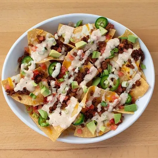 Chorizo Loaded Nachos