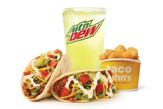 Two Super Softshell Tacos Combo