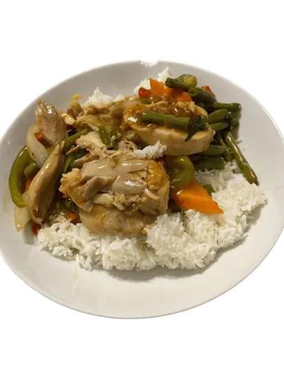 26. Gai Yang Phad Kra Prow