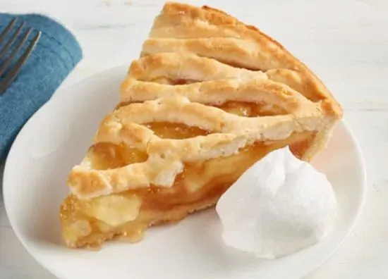 Apple Lattice Pie ~ Slice