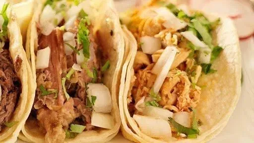 Chicken(Pollo)Tacos Plate