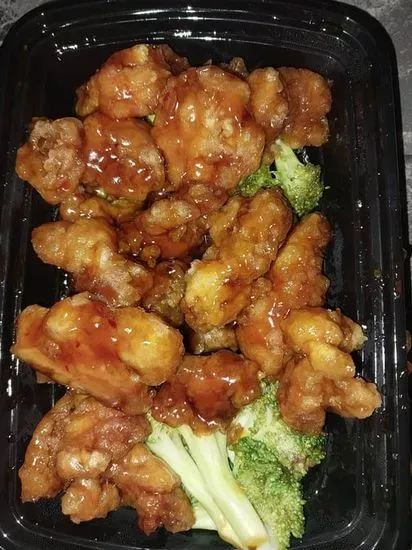 S18. General Tso's Shrimp左宗虾