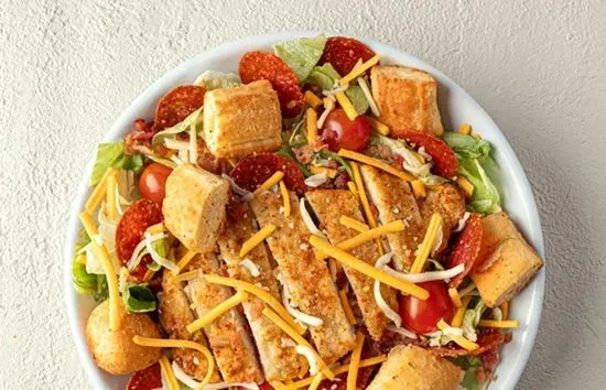 Crispy Chicken Bacon Ranch Salad