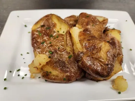 Crispy Smashed Fingerling Potatoes