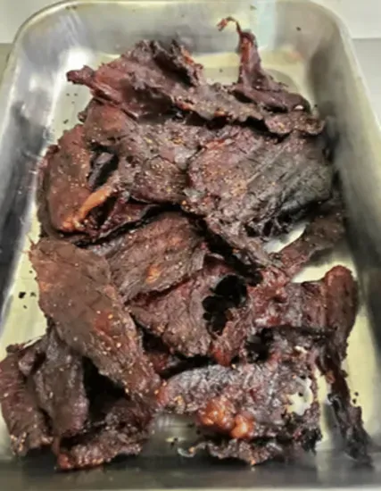 Black pepper beef jerky