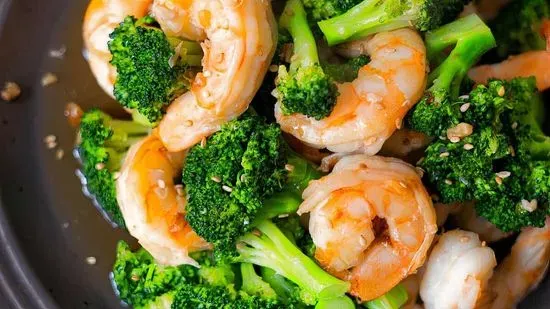 Shrimp with Broccoli