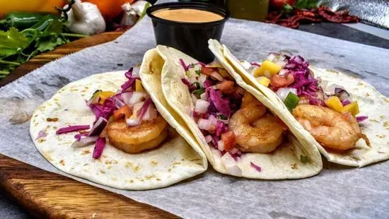 Tacos de Camarones / Shrimp Tacos