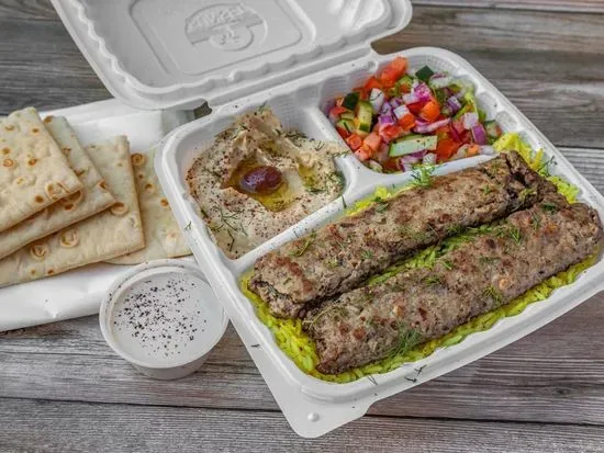 Lamb & Beef Kebab Plate