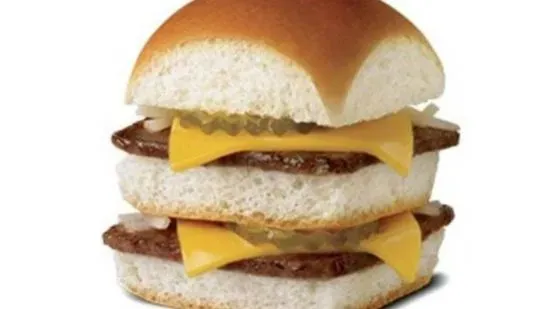 DOUBLE CHEESE SLIDER CAL 300-330